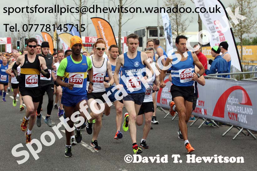 Sunderland City 10k. Photo: David T. Hewitson/Sports for All Pics